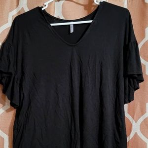 Jolie Black Blouse